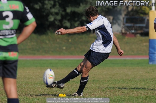 2011-10-02 Rugby Grande Milano-CUS Verona Rugby 090